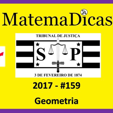 Geometria TJSP Capital Vunesp 2017 tribunal de justiça de são paulo concurso