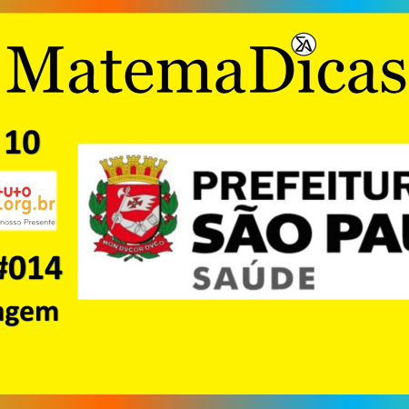Porcentagem (09 de 10) – Prefeitura de São Paulo – Instituto Mais (2017) – #014 – Matemática