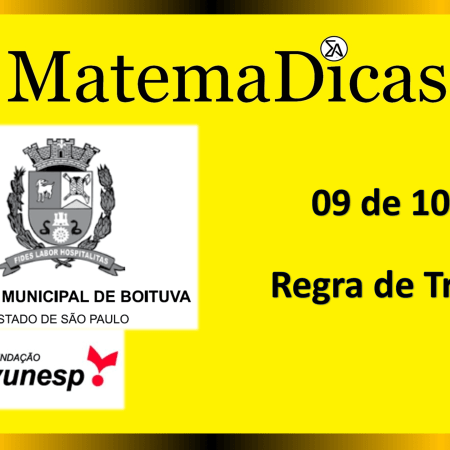 Regra de Três (09 de 10) – Câmara de Boituva – Vunesp 2020 – #0309 – Matemática