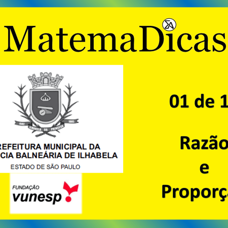 Geometria (01 de 10) – Prefeitura Ilhabela – Vunesp 2020 – #0326 – Matemática