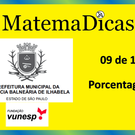 Geometria (09 de 10) – Prefeitura Ilhabela – Vunesp 2020 – #0334 – Matemática