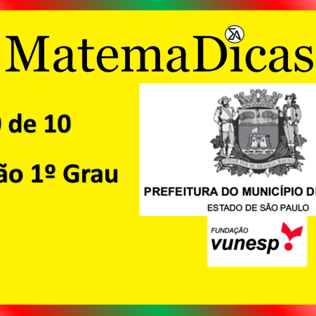 Sistema de Equações (10 de 10) – Prefeitura de Jundiaí – Vunesp 2021 – #0355 – Matemática