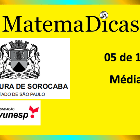 Juros Simples (05 de 10) – Prefeitura de Sorocaba – Vunesp 2020 – #0360 – Matemática