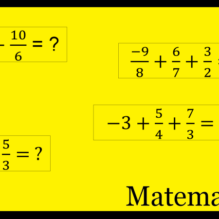 Soma e subtração de frações - #MB003 - Matemática básica