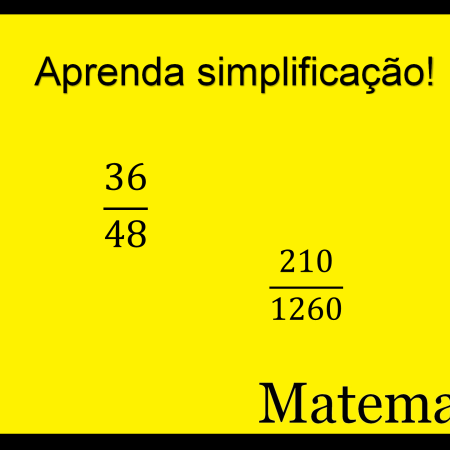 Como fazer simplificação - #MB018 - Matemática Básica