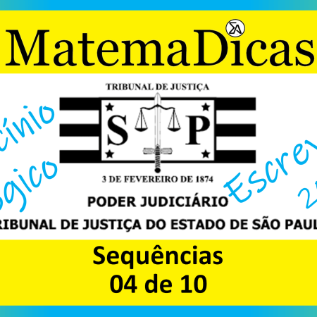 VUNESP 2023 A sequência a seguir foi criada com um padrão lógico: 1, 3, 9, 13, 25, 31, 49, 57, ... Nessa sequência, a diferença entre o menor termo maior que 1000 e o maior termo menor que 1000 é (A) 119. (B) 108. (C) 87. (D) 96. (E) 128.