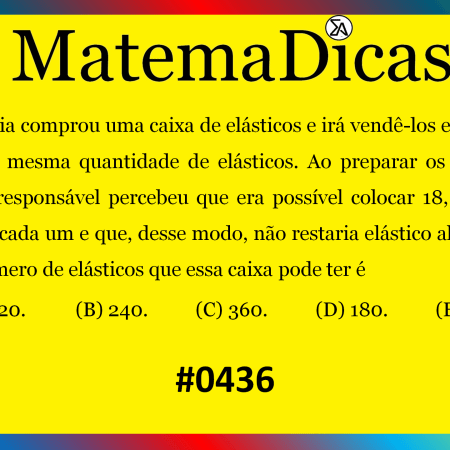 MMC - Matemática - #0436