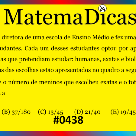 Razão e Proporção - Matemática - #438