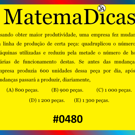 Regra de três composta - Matemática - #480