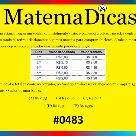 Operações básicas - Matemática - #483