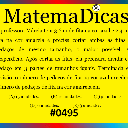 MDC - Matemática - #495