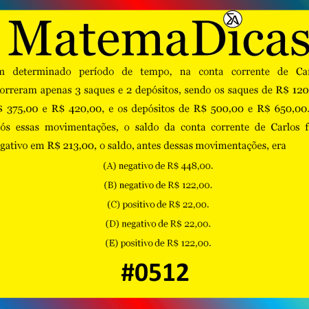 Operações básicas - Matemática - #512