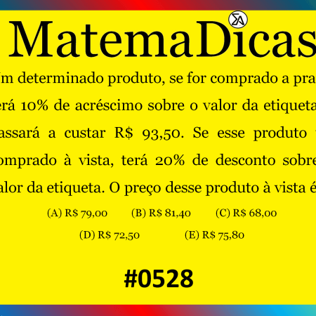 Porcentagem - Matemática - #528